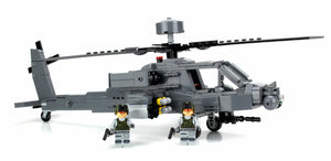 Army Attack Helicopter made with LEGO parts