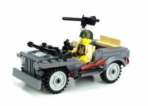 World War 2 Willys Jeep - Custom Military Set
