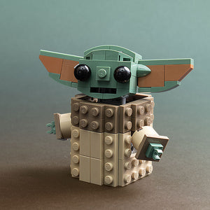The Child - Baby Yoda Star Wars Mandalorian Set [CUSTOM MOC] made using LEGO parts