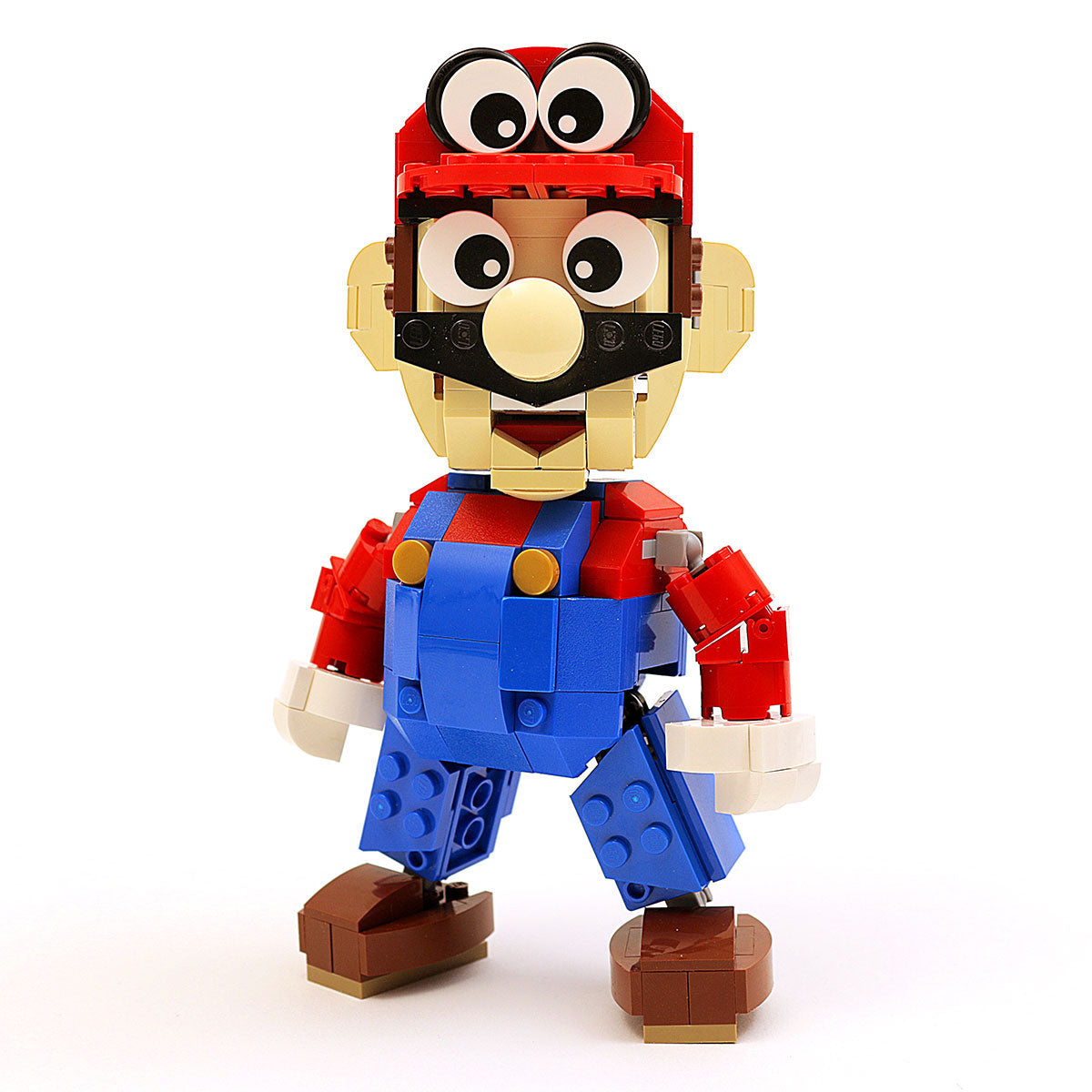 Red Power Plumber MOC made using LEGO parts – B3 Customs