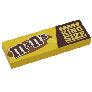 M&N's (Peanut) Candy (King Size) - B3 Customs® Printed 1x3 Tile