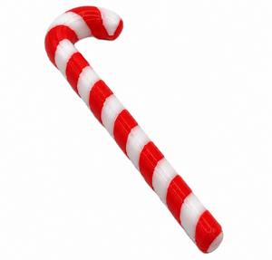 Larger 3D Printed Candy Cane for LEGO Minifigs