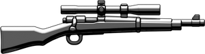 M1903 Springfield USMC Sniper Rifle with Scope - BrickArms