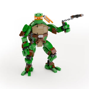 Michelangelo - Custom TMNT Figure made using LEGO® parts