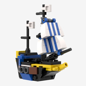 Mini Classic Clipper Pirate Ship – B3 Customs