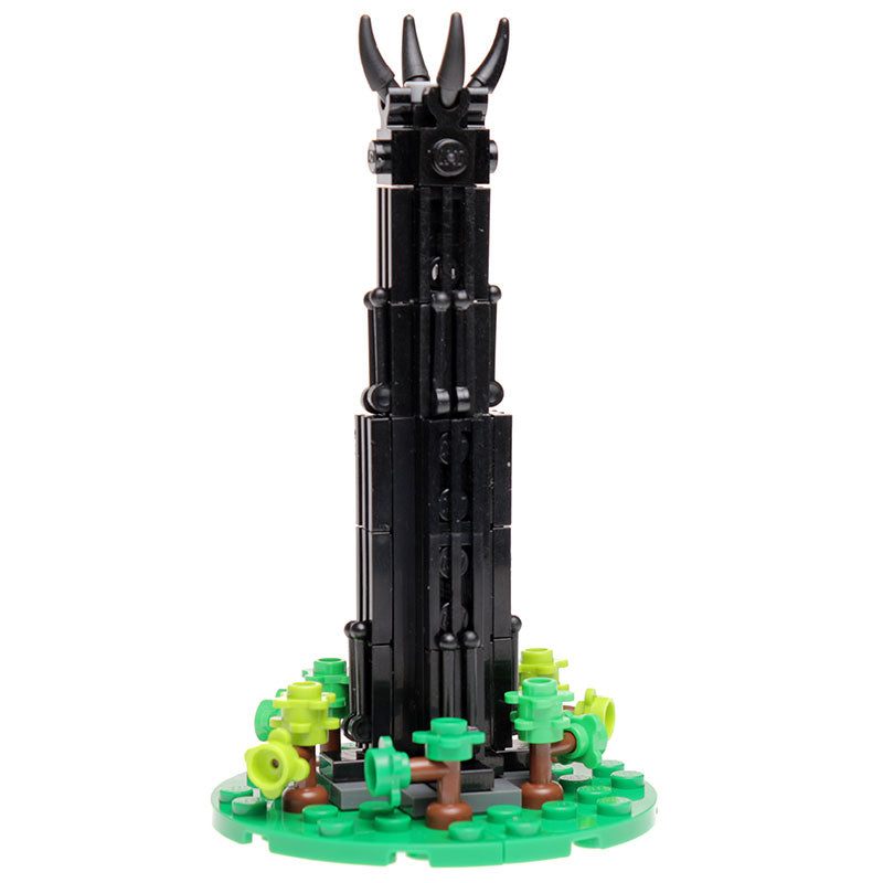 Dark Wizard Tower Building Set made using LEGO parts, Tower of
