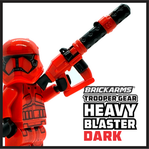 Heavy Blaster, Dark Red Trooper Gear - BrickArms