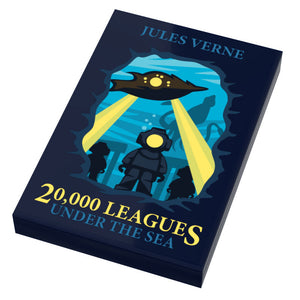 20,000 Leagues Under the Sea Custom Printed Book (2x2 Tile) made using LEGO part