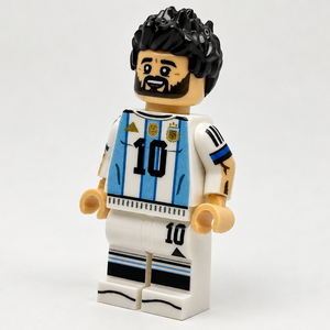 Custom LEGO Argentina Messi Minifig