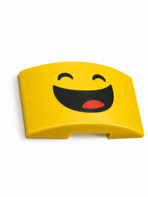 Custom LEGO Benny Face Tile