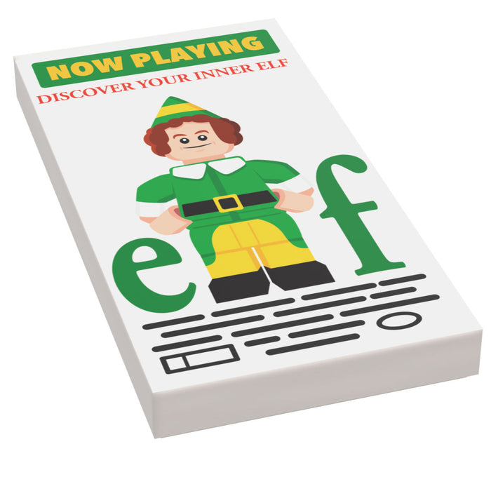 ELF Now Playing Movie Poster (2x4 Tile)