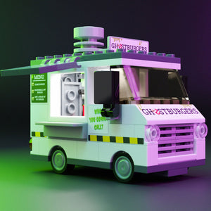 Ghost Burgers - B3 Customs® Food Truck w/ Minifigure