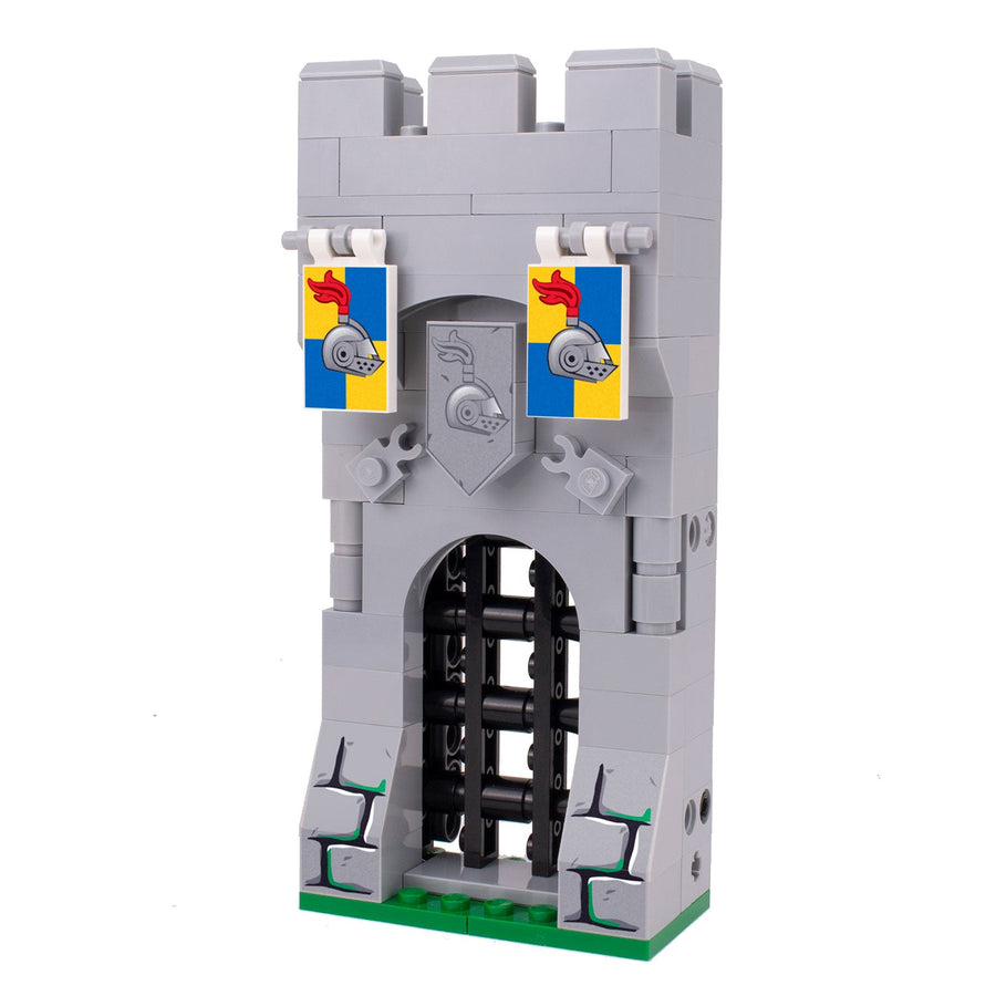 Castle Gate - Custom Castle Modular Building Set made using LEGO parts ...