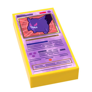 Shadow Grin - Pocketball Card (1x2 Tile) for Minifigs