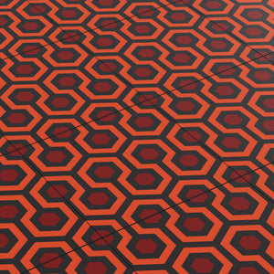 Horror Film Carpet (Shining) - Custom Printed 6x6 Tile for LEGO MOCs, B3 Customs