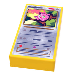 Custom LEGO Jigglypuff Pokemon Cards