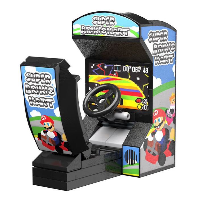 Mario Custom Arcade Racing Arcades for Minifigs made using LEGO parts – B3 Customs