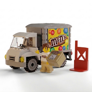 Custom LEGO Peanut M & Ns Delivery Truck
