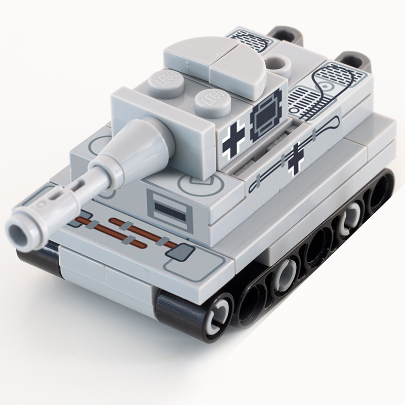Custom Mini Panzer Tank made using LEGO parts B3 Customs