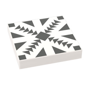 Parlor Doughnuts Tile Flooring (2x2 Tile) made using LEGO part