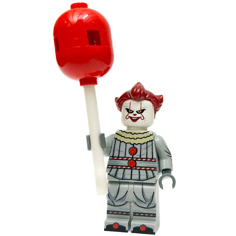Pennywise Custom Minifig made using LEGO parts B3 Customs