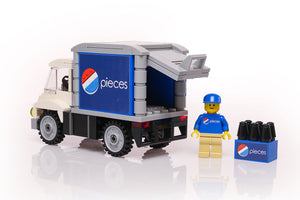 B3 Customs Pieces Soda Delivery Truck with Minifigure
