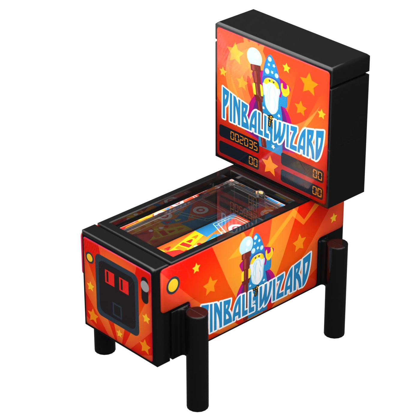 Pinball Wizard - B3 Customs Pinball Arcade Machine Building Set made u