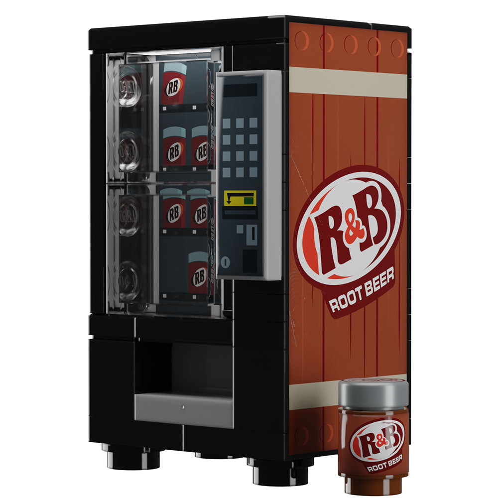 The Rrot Machine R & B Root Beer - B3 Customs Soda Vending Machine