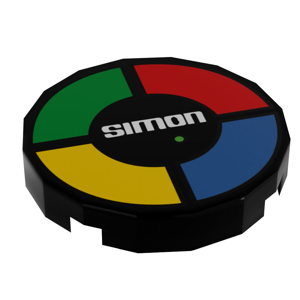 Simon Custom Printed 2x2 Round Tile made using LEGO part – B3