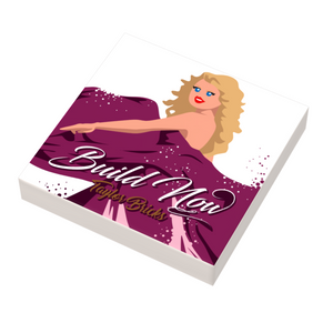 Custom LEGO Speak Now Music Tile, Taylor Swift