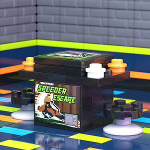 SW Speeder Escape 2-Player Classic Arcade made using LEGO parts - B3 Customs