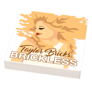 Custom LEGO Taylor Swift Fearless Album Tile