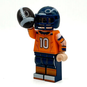 Custom Bo Nix Minifig made using LEGO parts