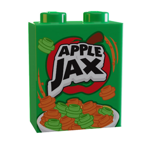 custom lego apple jacks cereal box