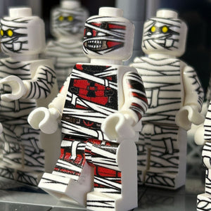 custom lego deadpool as mummy minifigure