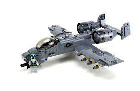 A-10 Warthog Thunderbolt Expert Air Force - Custom LEGO Military Set