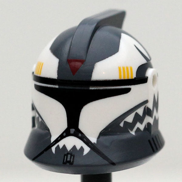 Wolffe Inverted Clone Trooper RP1 Helmet (Dark Gray, Phase 1) - Clone Army Customs