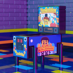 Custom LEGO Funhouse Pinball Machine