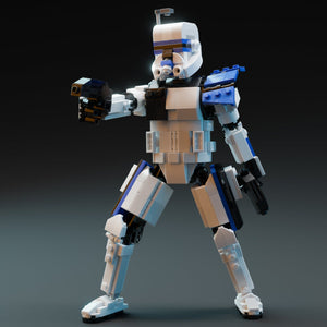 Custom LEGO Captain Rex Star Wars 9" Figure