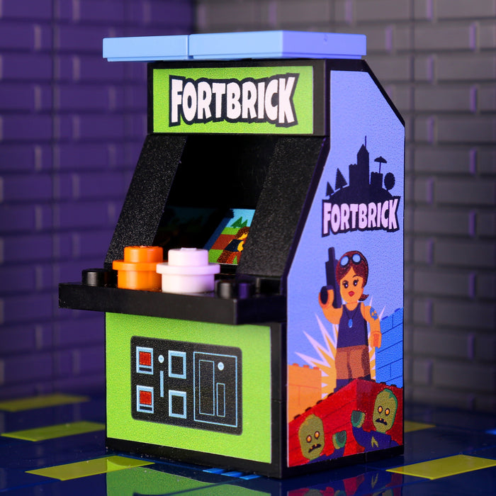 B3 Customs® Fortbrick Arcade Machine Building Set