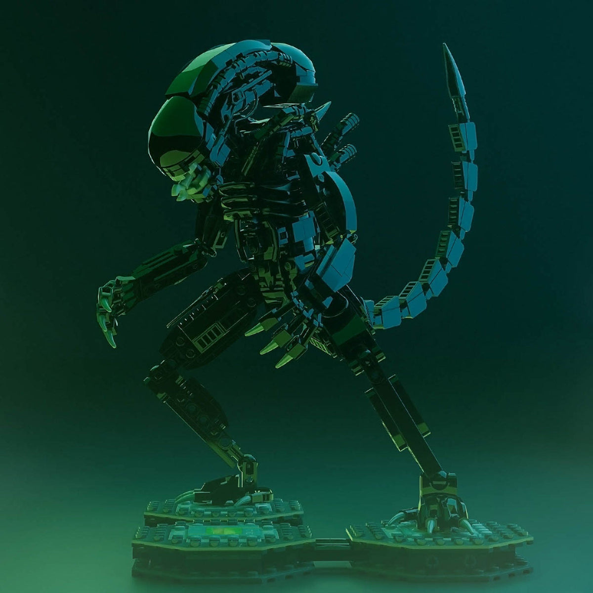 Aliens Xenomorph - Custom MOC made using LEGO parts – B3 Customs