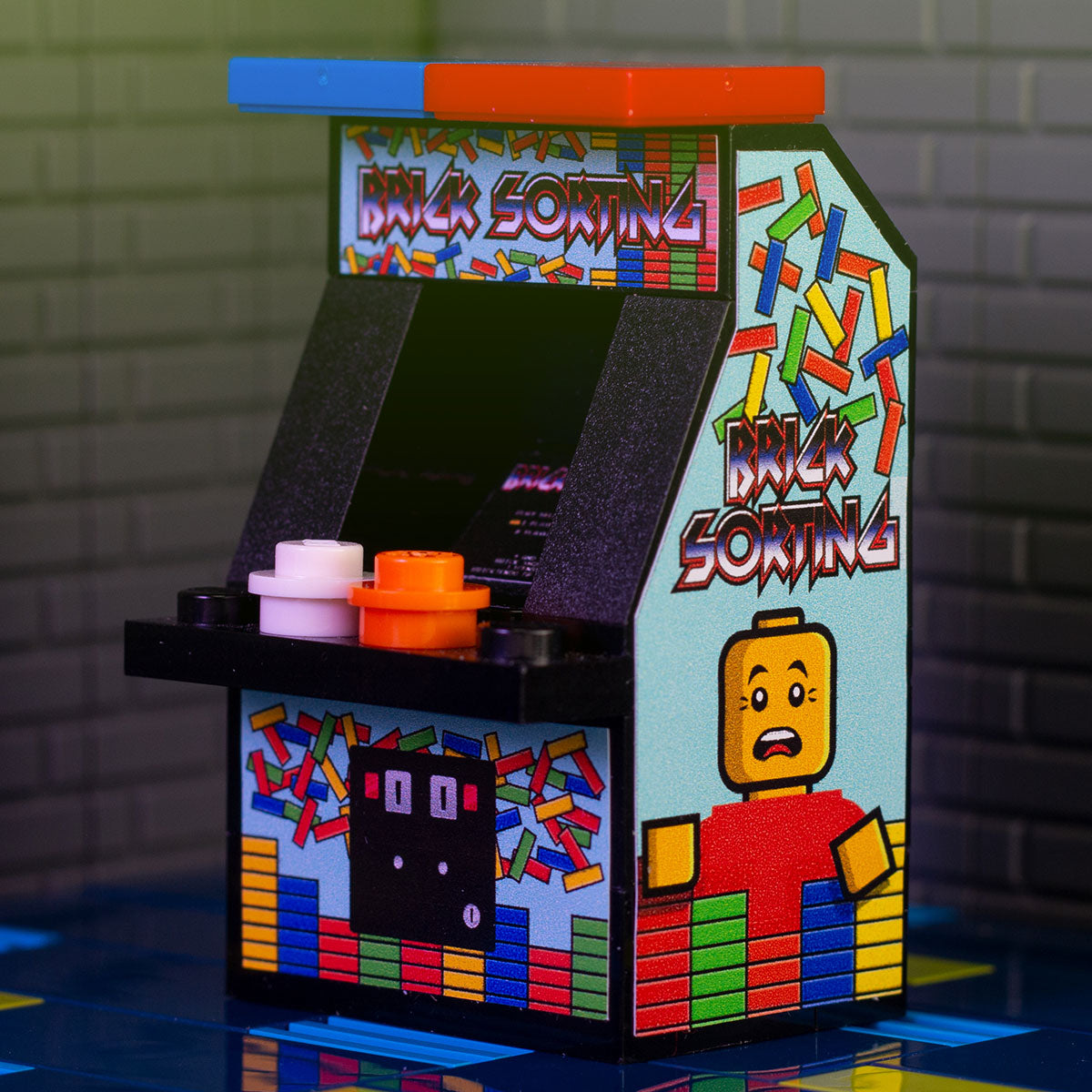 Brick Sorting - Custom Arcade Machine made with LEGO parts – B3 Customs