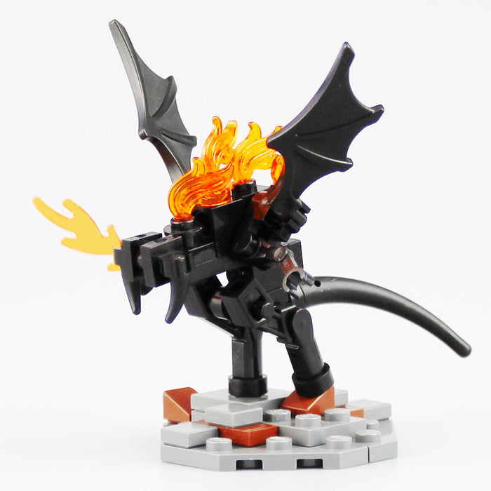 Mini Balrog - Custom LOTR Building Set made using LEGO parts