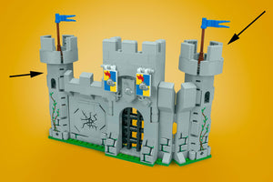 Castle Tower - Custom Castle Modular Building Set