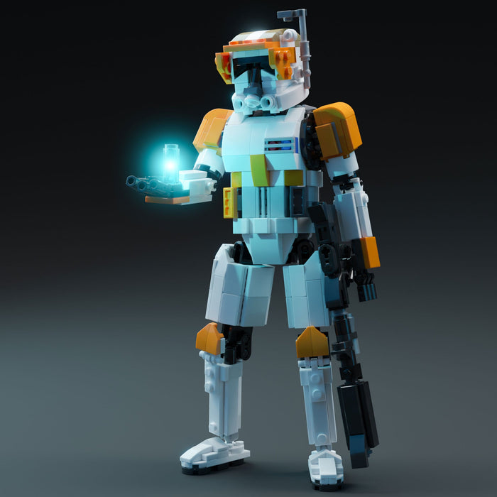 Commander Cody 9" Figure - Custom MOC made using LEGO bricks