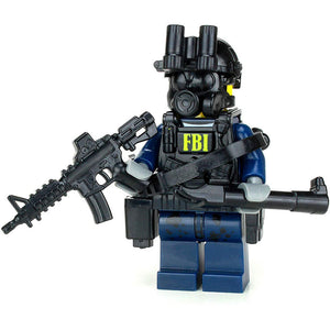 FBI/SWAT CIRG Critical Response Officer - Custom LEGO Military Minifig