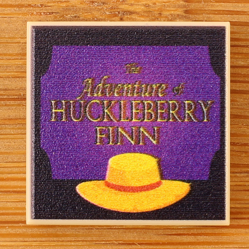 The Adventures Of Huckleberry Finn Custom Book 2x2 Tile – B3 Customs