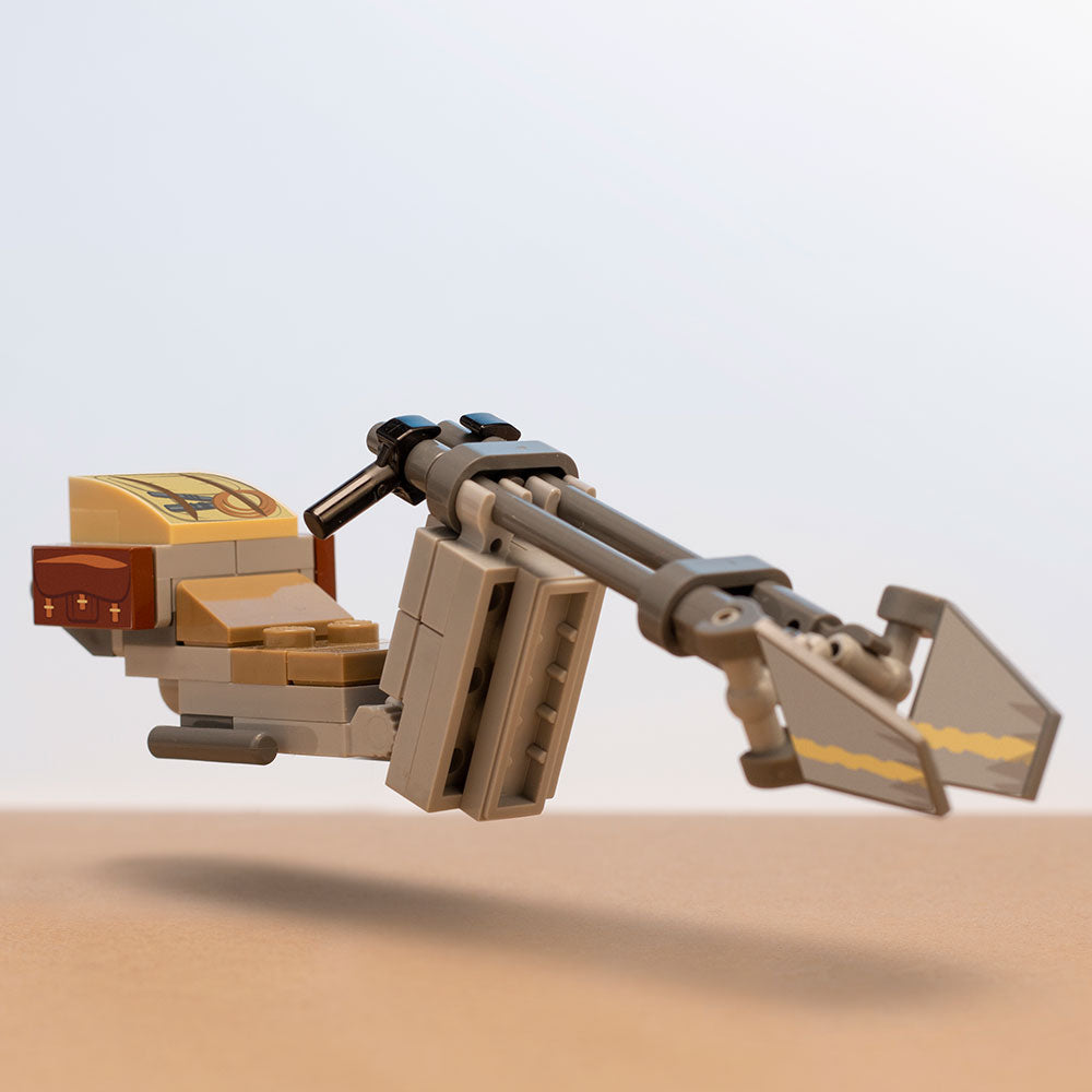 Build Mandalorian Speeder Lego Instructions Custom Mobquet Zephyr