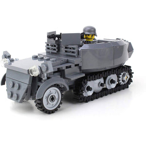 World War 2 Deluxe German Half Track - Custom LEGO Military Set