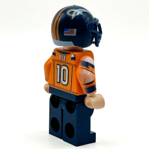 Custom Bo Nix Minifig made using LEGO parts